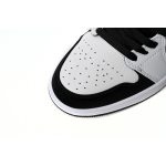 Air Jordan 1 Mid White Black  554724-113 
