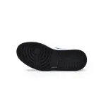 Air Jordan 1 Mid White Black Racer Blue  554724-140