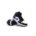 Air Jordan 1 Mid White Black Racer Blue  554724-140
