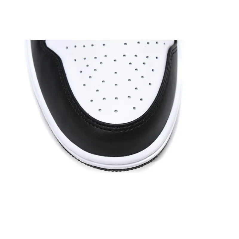 Air Jordan 1 Mid White Black Racer Blue  554724-140