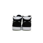 Air Jordan 1 Mid White Black Teal Tint (GS)  BQ6931-103