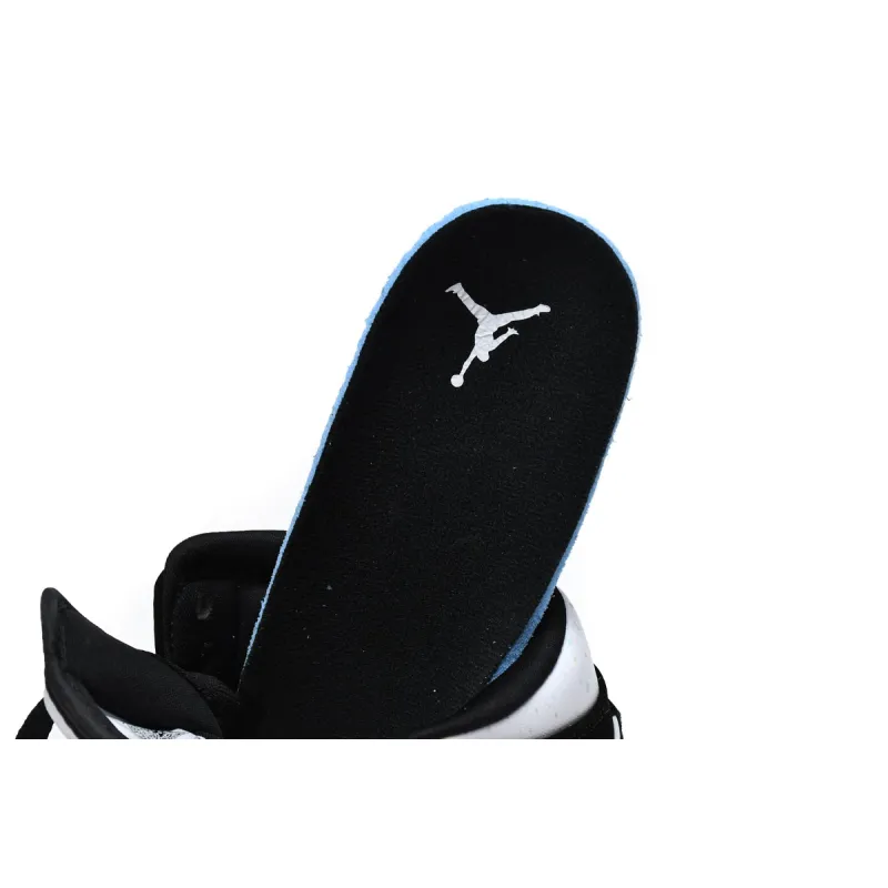 Air Jordan 1 Mid White Black Teal Tint (GS)  BQ6931-103