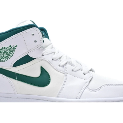 Air Jordan 1 Mid White Mystic Green   CD6759-103 02