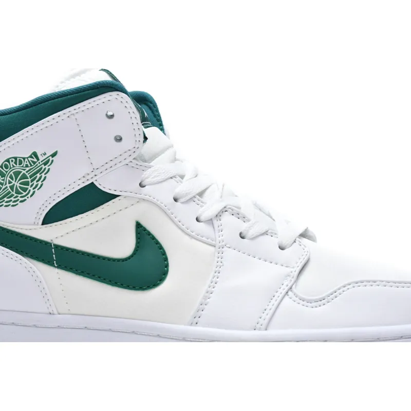 Air Jordan 1 Mid White Mystic Green   CD6759-103
