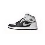 Air Jordan 1 Mid White Shadow  554724-073