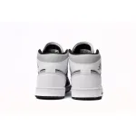 Air Jordan 1 Mid White Shadow  554724-073