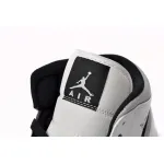 Air Jordan 1 Mid White Shadow  554724-073