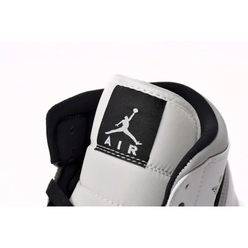 Air Jordan 1 Mid White Shadow  554724-073