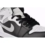 Air Jordan 1 Mid White Shadow  554724-073