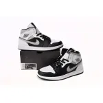 Air Jordan 1 Mid White Shadow  554724-073