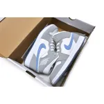 Air Jordan 1 Mid Wolf Grey Aluminum (Women's)  BQ6472-105
