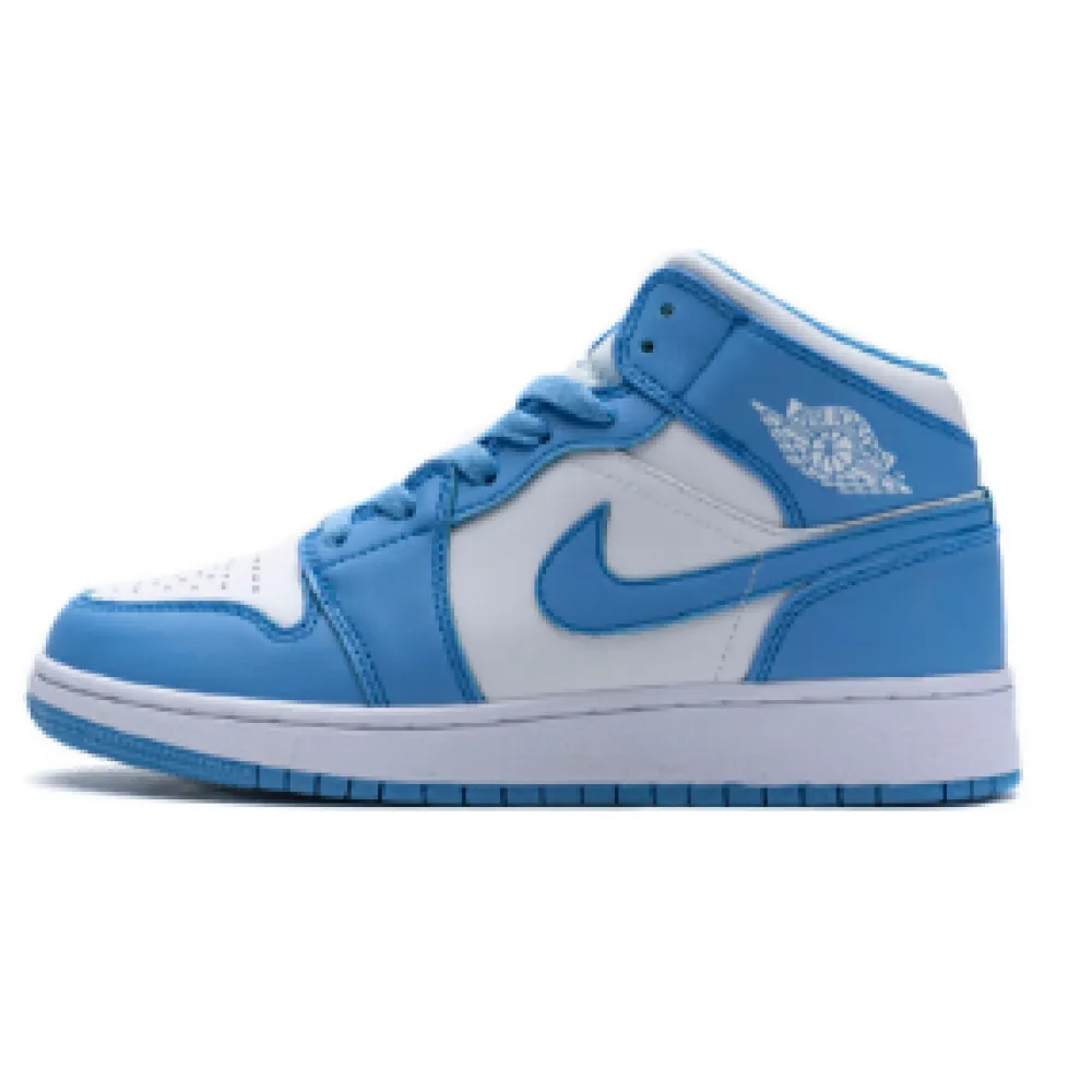Air Jordan 1 Retro Mid UNC  554724-106 