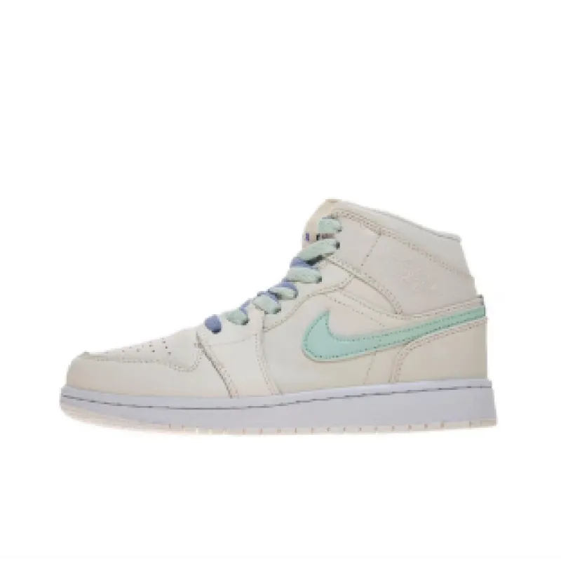 Jordan 1 Mid Multi-Color Swoosh Phantom (GS)  555112-035
