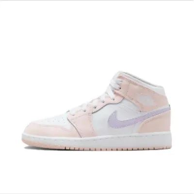 Jordan 1 Mid Pink Wash (GS)  FD8780-601 01