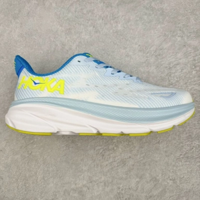 Hoka One One Clifton 9 Ice Water Evening Primrose   1127895-IWEP 01
