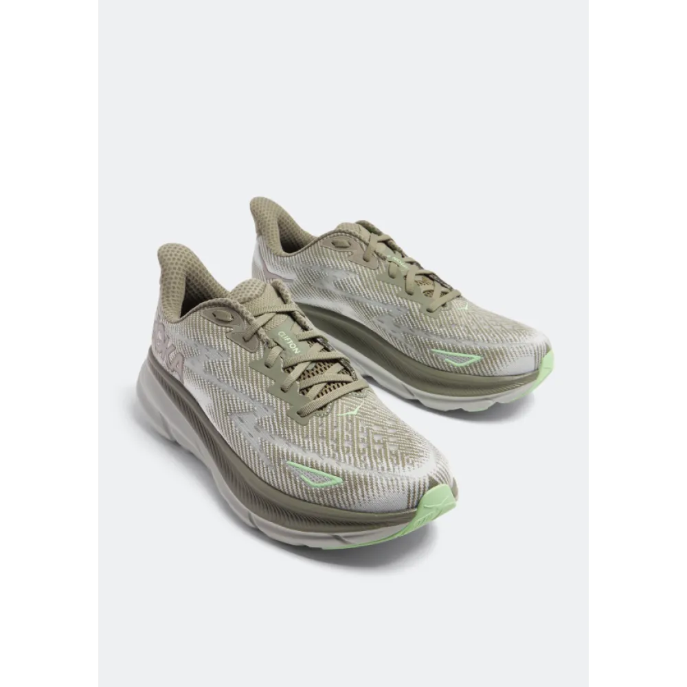 Hoka One One Clifton 9 Olive Haze  1127895-OHMR