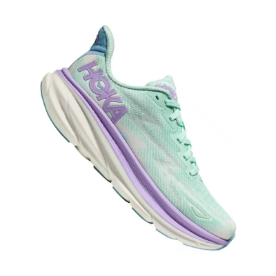 Hoka One One Clifton 9 Sunlit Ocean Lilac Mist (Women's)  1127896-SOLM 02