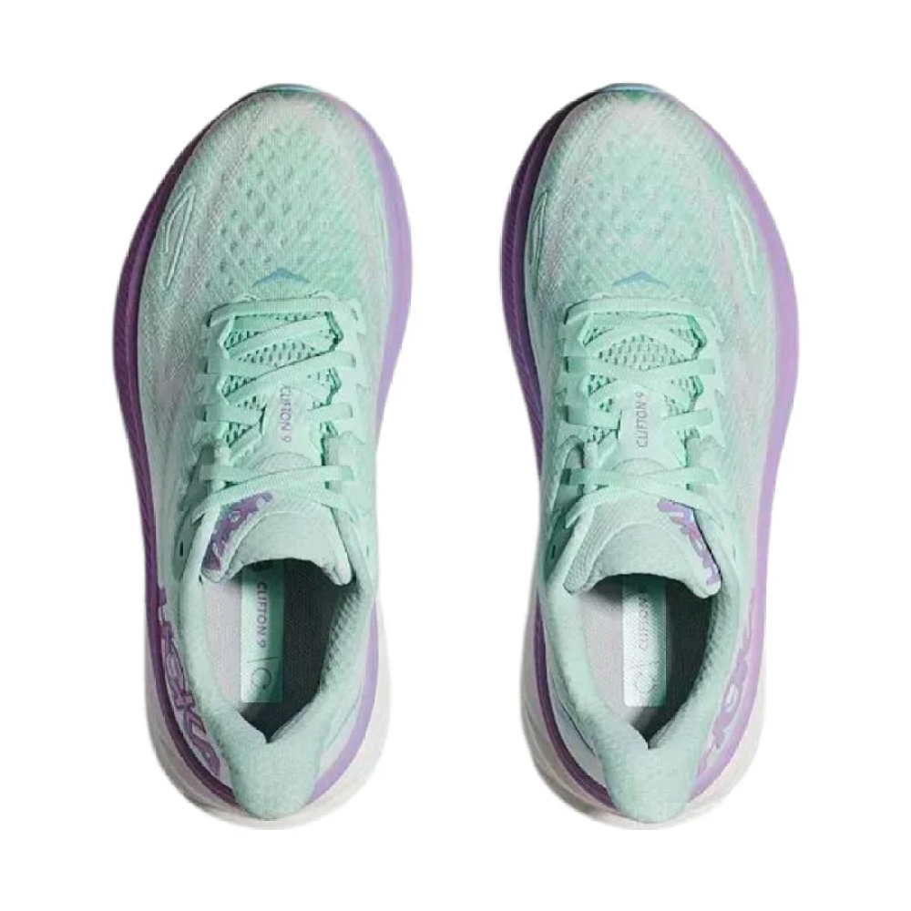 Hoka One One Clifton 9 Sunlit Ocean Lilac Mist (Women's)  1127896-SOLM