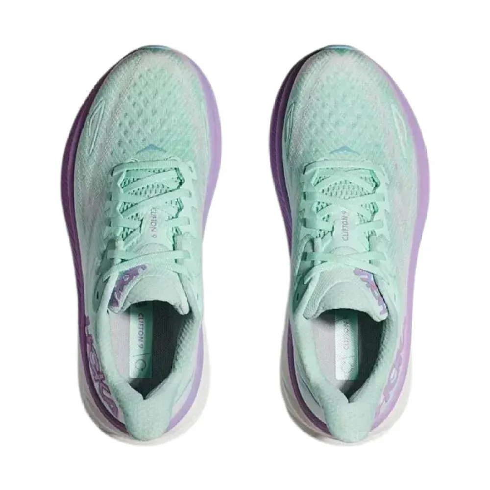 Hoka One One Clifton 9 Sunlit Ocean Lilac Mist (Women's)  1127896-SOLM