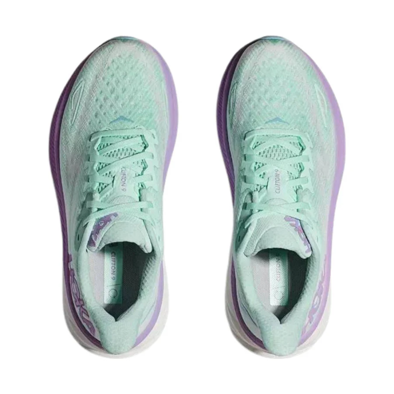 Hoka One One Clifton 9 Sunlit Ocean Lilac Mist (Women's)  1127896-SOLM
