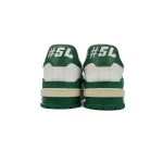 Louis Vuitton Trainer #54 Signature White Green 1ABNIS