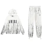 Amiri Contrast Hoodie & Sweatpant Set CX92289328