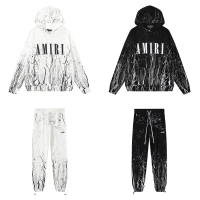 Amiri Contrast Hoodie & Sweatpant Set CX92289328 01