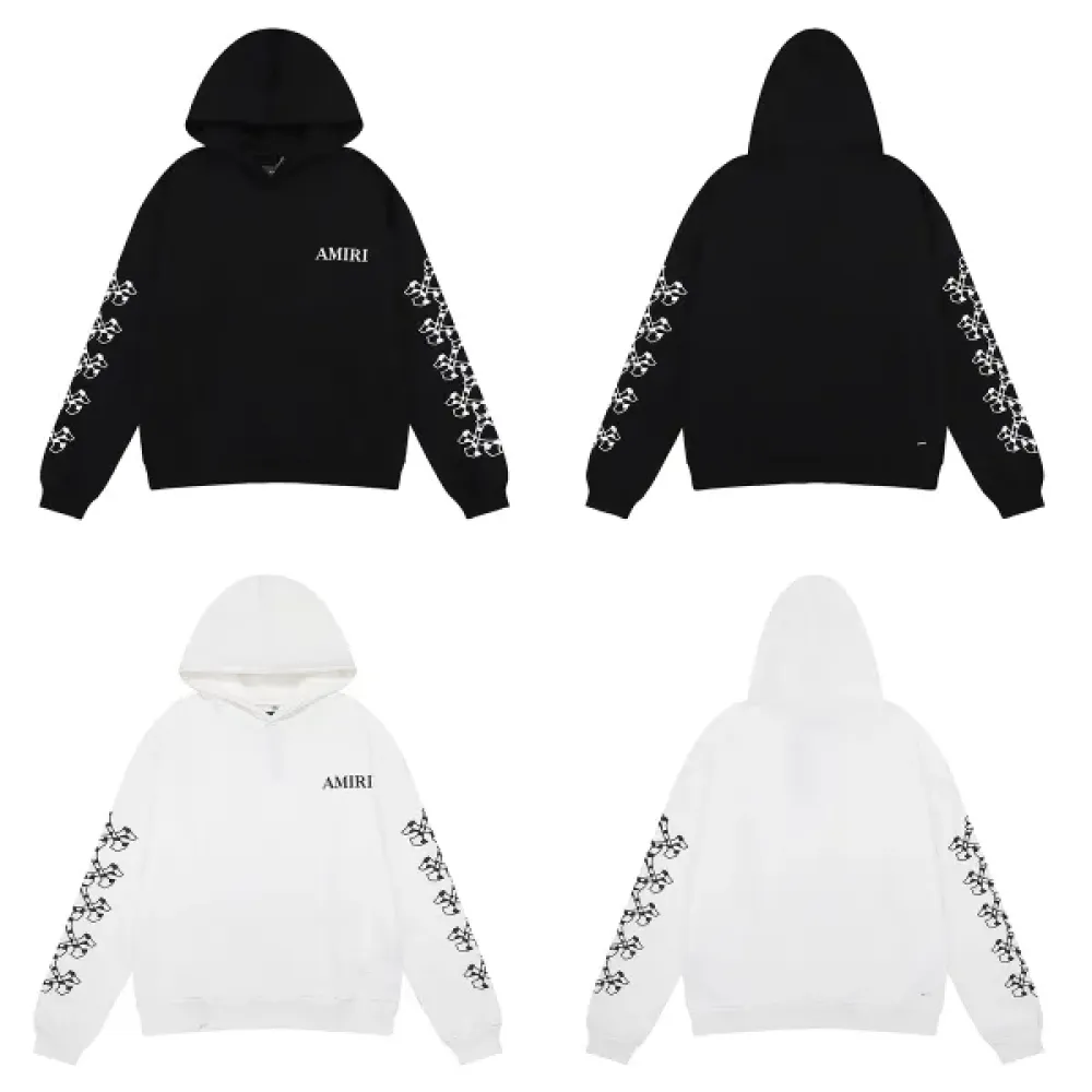 Amiri Skull and Cross Arm Print Hoodie & Sweatpant Set CX92199319