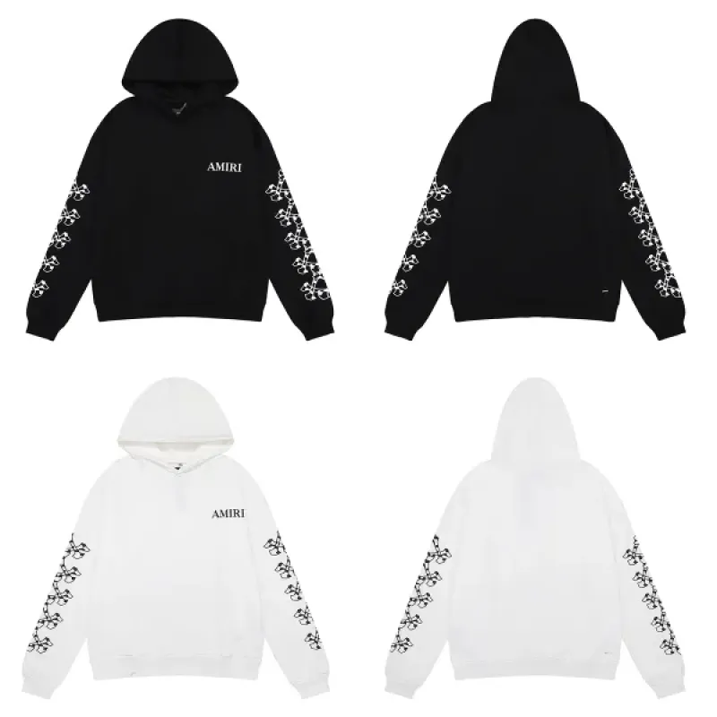 Amiri Skull and Cross Arm Print Hoodie & Sweatpant Set CX92199319