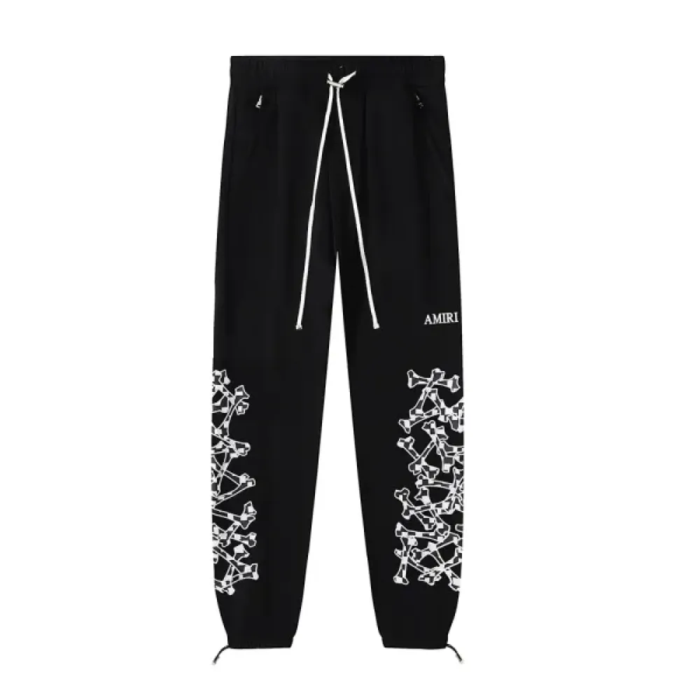 Amiri Skull and Cross Arm Print Hoodie & Sweatpant Set CX92199319