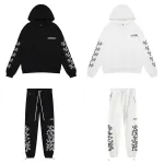 Amiri Skull and Cross Arm Print Hoodie & Sweatpant Set CX92199319
