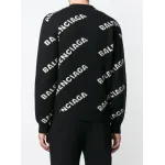 BALENCIAGA Allover Logo Sweater