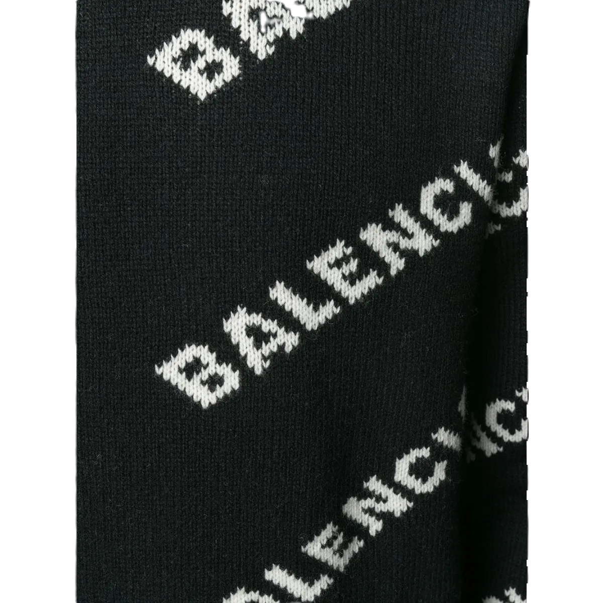 BALENCIAGA Allover Logo Sweater