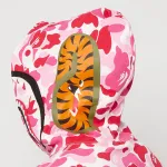 BAPE ABC Camo Shark Full Zip Hoodie Pink