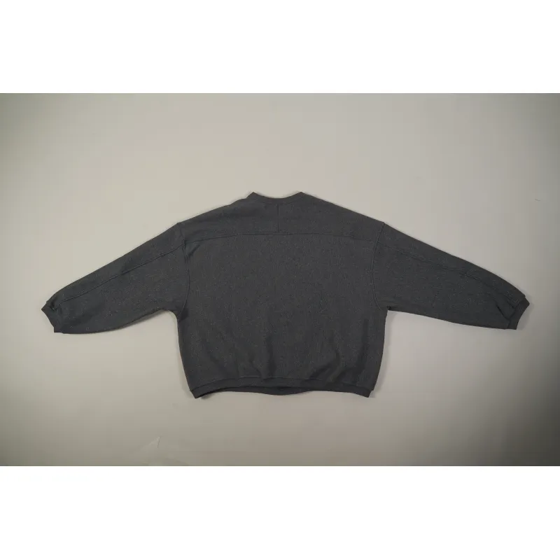 star-patch crew-neck oversized sweatshirt 6CC3231005079