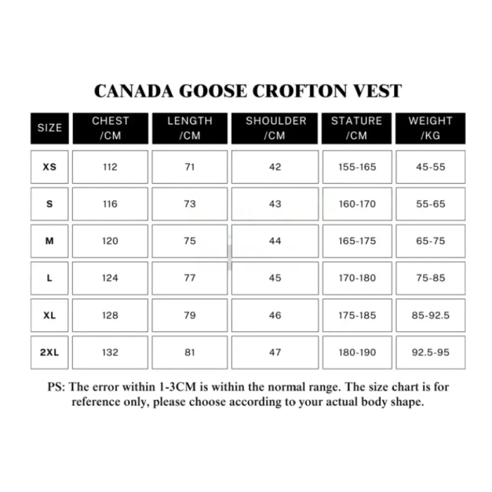  Canada Goose Men's Crofton Vest Atlantic Navy YZ040810