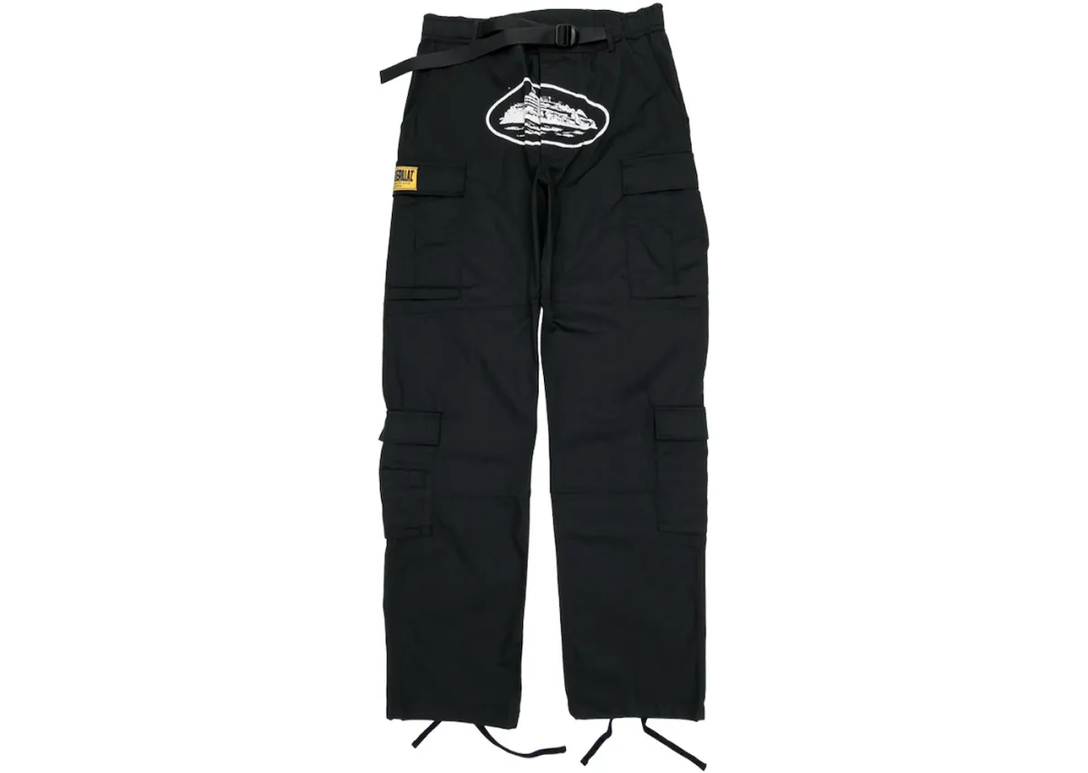  Corteiz 4Starz Special Edition Guerillaz Cargos Black/White