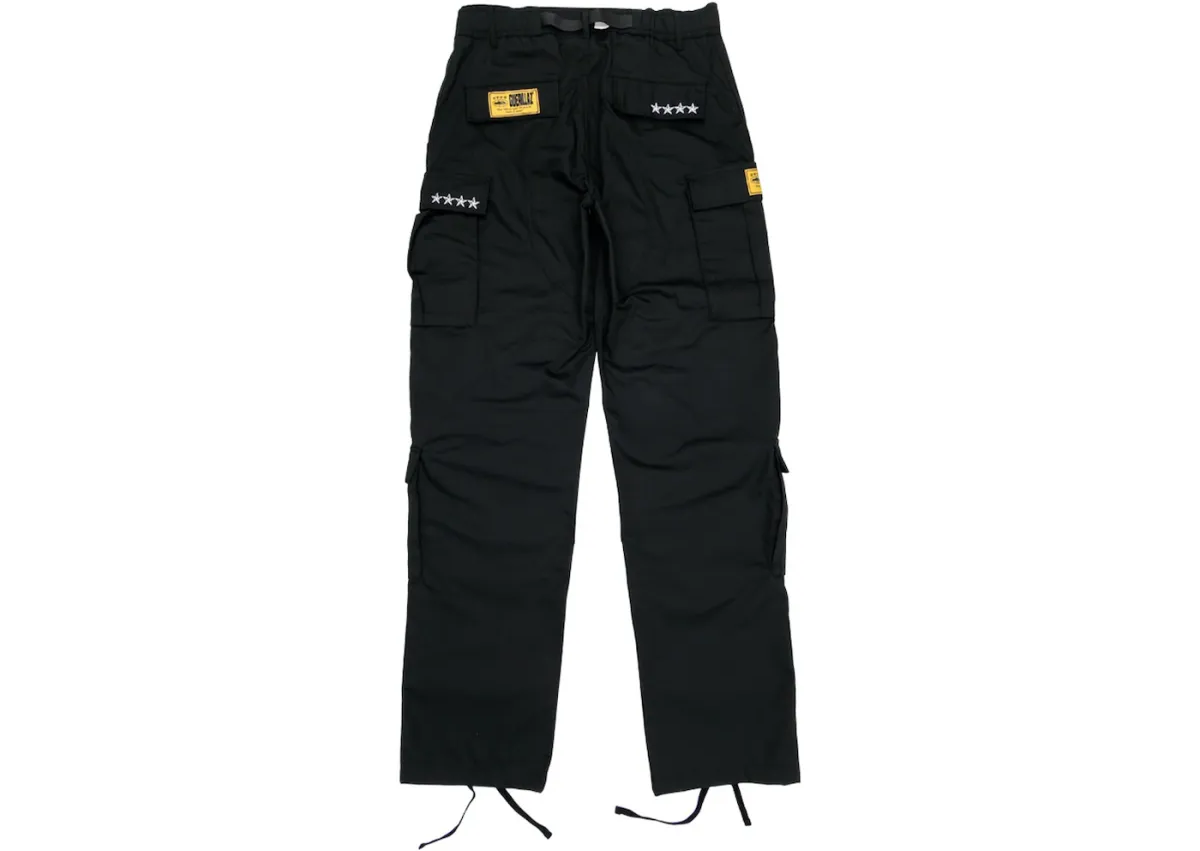  Corteiz 4Starz Special Edition Guerillaz Cargos Black/White