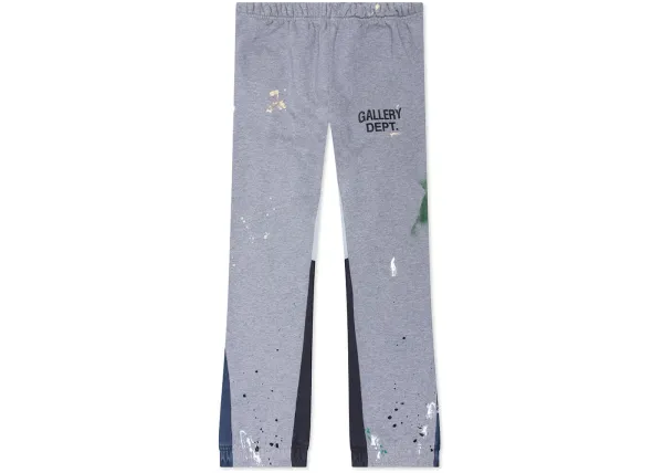  Gallery Dept. Painted Flare Sweat Pants Heather Grey