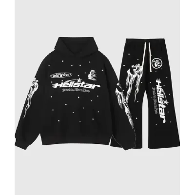  Hellstar Studios Records Tracksuit Black （full set） 01