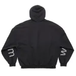BALENCIAGA Black 'Bal.com' Hoodie