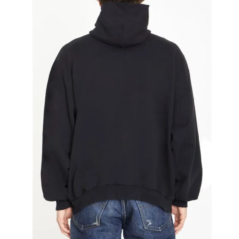 BALENCIAGA Black 'Bal.com' Hoodie