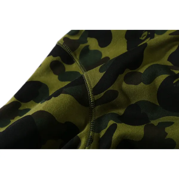 BAPE and panda head patchwork hoodie