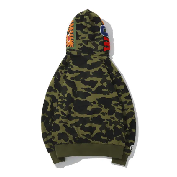 BAPE classic thin velvet hoodie