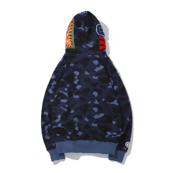 BAPE classic thin velvet hoodie