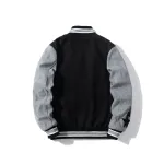 BAPE CREW VARSITY JACKET Black & Red