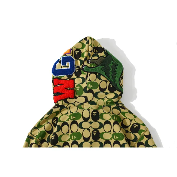 BAPE Dinosaur Collaboration Camouflage Hoodie
