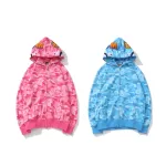 BAPE Flame Camouflage Hoodie