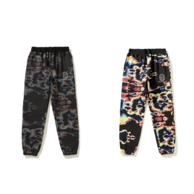 BAPE Honeycomb Transform Camo Dandy Upstart Casual Pants 01