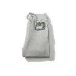BAPE letter print solid color sports trousers